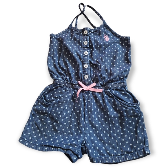U.S Polo ASSN. 3T Romper - Picture 1 of 2